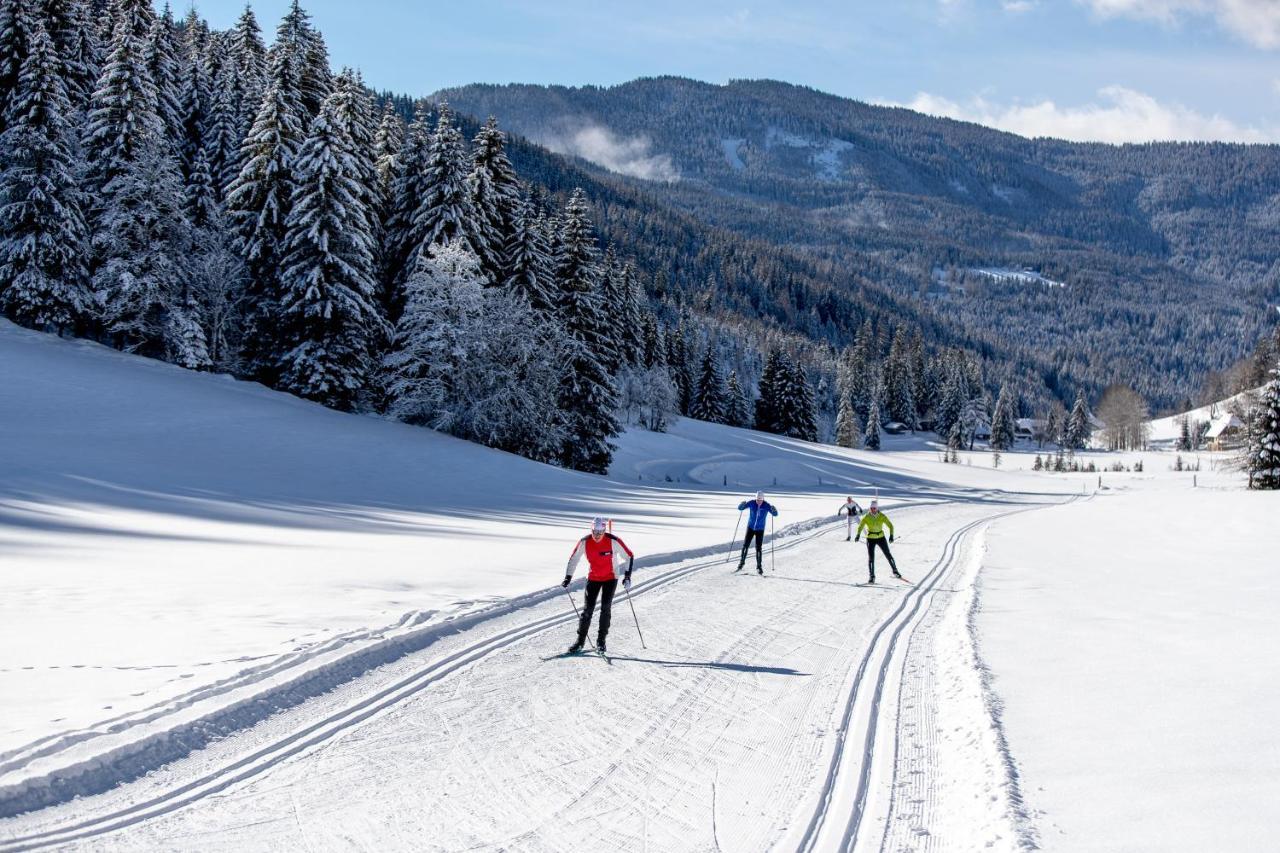 Naturpark Huette Mandl, Biobauernhof & Huettenurlaub 圣兰布雷希特 外观 照片